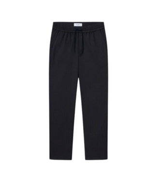 Les Deux Patrick herringbone pants dark navy