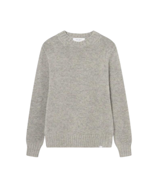 Les Deux Gary fleck wool roundneck grey melange