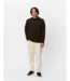 Les Deux Errol rugby knit coffee brown LDM310116-844844