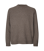 Samsoe Samsoe Isak knit sweater 15010 major brown