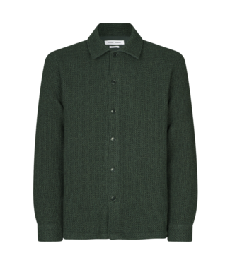 Samsoe Samsoe Castor x overshirt 14536 dark green mel