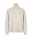 Samsoe Samsoe Isak knit turtleneck 15010 silver lining