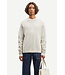 Samsoe Samsoe Isak knit sweater 15010 silver lining