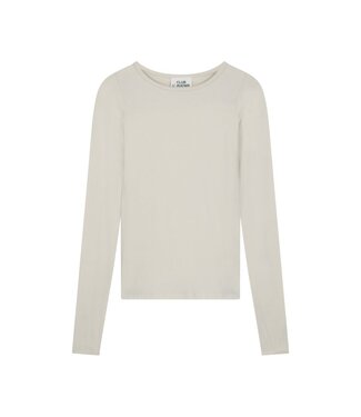 Club L'avenir Kaz rib top l/s stone