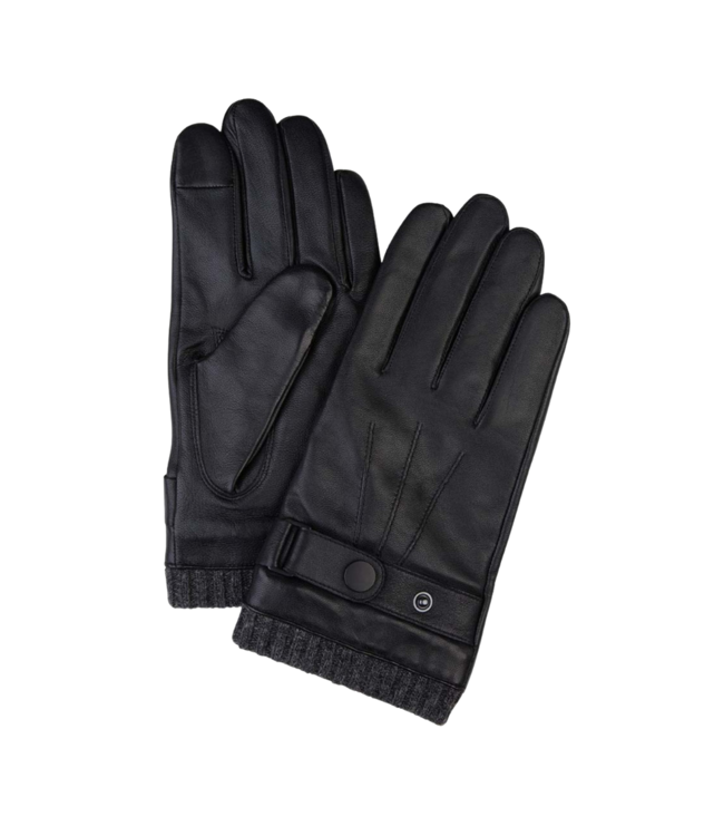 Profuomo Nappa leather glove black PPUG30003A-BLACK