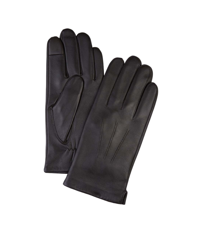 Profuomo Nappa leather glove brown PPUG30001B-BROWN