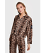 Alix the Label Leopard velvet blouse animal