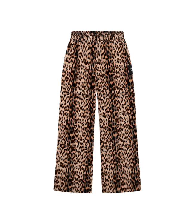 Alix the Label Leopard velvet pant animal