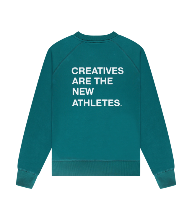 The New Originals Catna crewneck spruced up CATNA CREW-SPRUCED