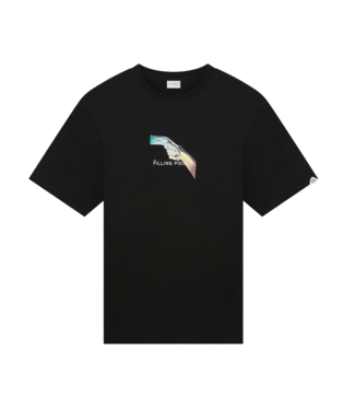 Filling Pieces Gradient handshake tee s/s black