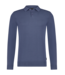 Saint Steve Berend polo l/s steel blue