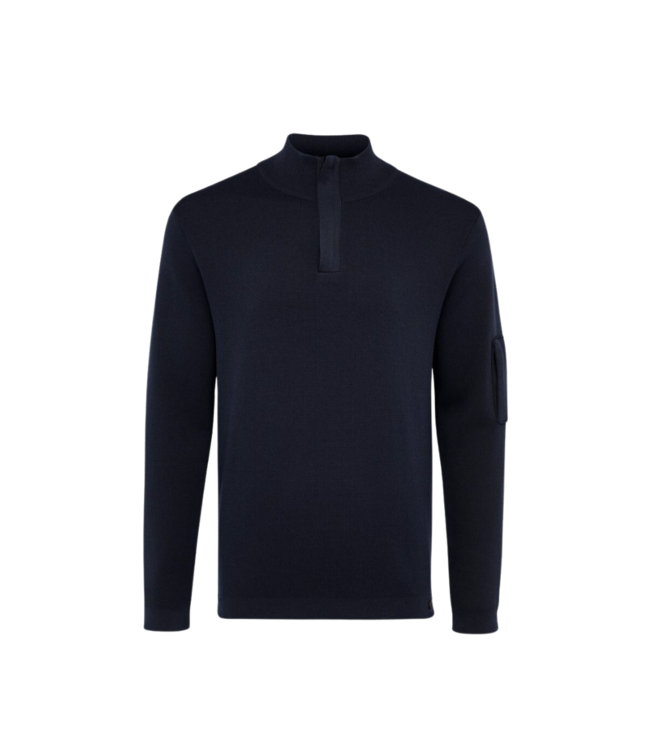 Genti Turtle zip navy