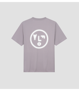 Olaf Pixelated face tee stone grey