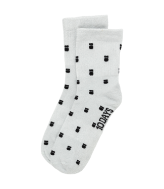 10Days Short socks allover medal silver