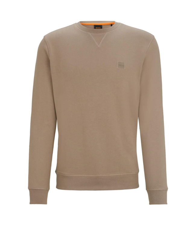 Hugo Boss Westart sweat open brown 50509323-246