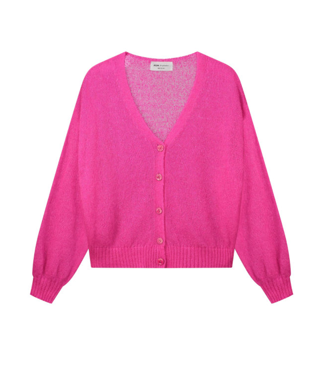 POM Amsterdam Cardigan  neon pink pink SP7701-500