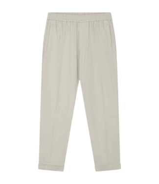 Olaf Slim cotton trouser light grey