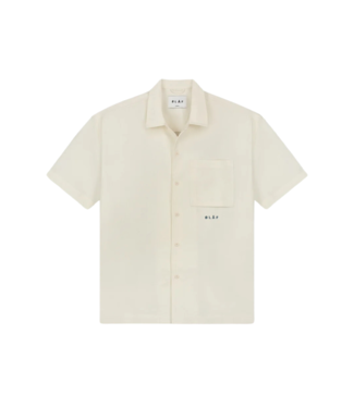 Olaf Cotton linen ss shirt bone