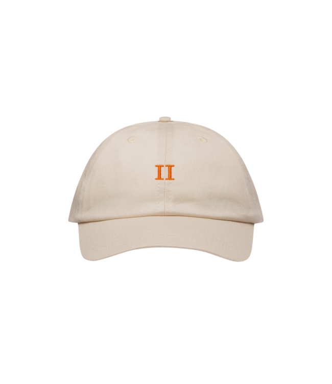 Les Deux Norregaard Dad Cap Ivory/Orange