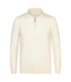 Profuomo Pullover halfzip  off white