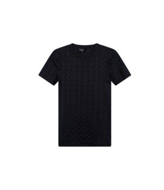 Alix the Label A jacquard tee black