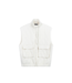 Alix the Label Soft nylon waistcoat light ecru 2402404512-017