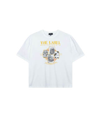 Alix the Label The label tee soft white