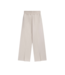 Alix the Label Wide leg broek sand – Moderne broek met strakke pasvorm