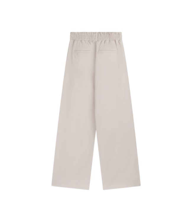 Alix the Label Wide leg pant sand – Modern pants with sleek fit