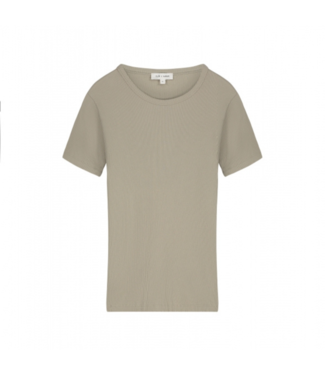 Club L'avenir Lille rib top taupe