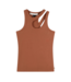 10Days Cut-out tank top rib saddle brown 20-458-4201-1247