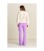 POM Amsterdam pants  pique flare purple purple