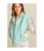 POM Amsterdam  jacket quilted aqua blue blue