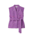 POM Amsterdam  gilet  quilted purple purple