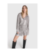 Alix the Label Foil blouse silver 2402924620-850