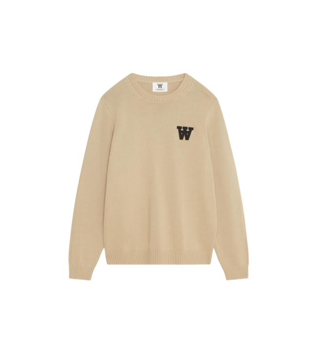 Wood Wood Tay AA CS Patch Jumper richard beige 10295503-4190-2533