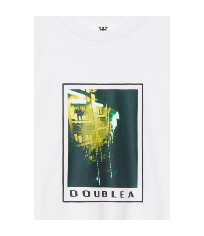 Wood Wood Asa Spray Paint T-shirt white 10295713-2323-0001