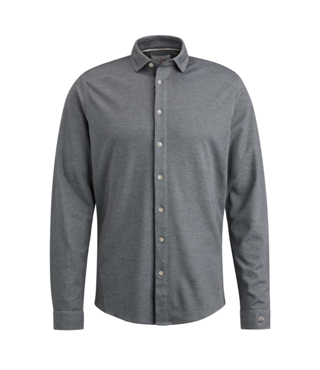 Cast Iron CF tec shirt l/s black sand CSI2402203-9159