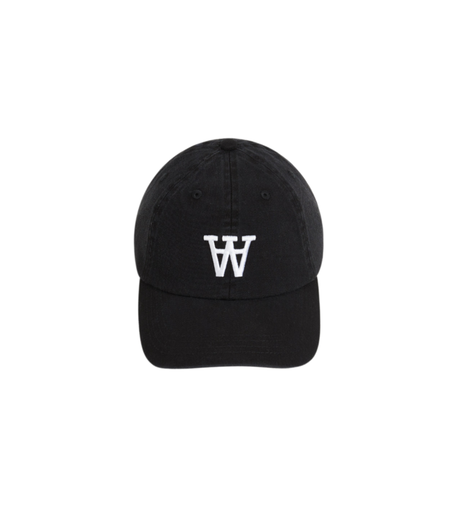 Wood Wood Eli embroidery cap black 10000805-7083-9999