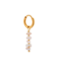 Label Kiki Anemone hoop gold KSH1861-GOLD