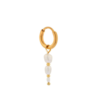 Label Kiki Triple pearl heap gold