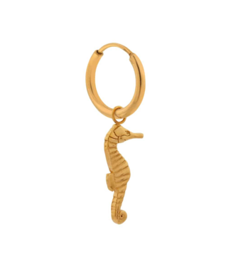 Label Kiki Seahorse heap gold