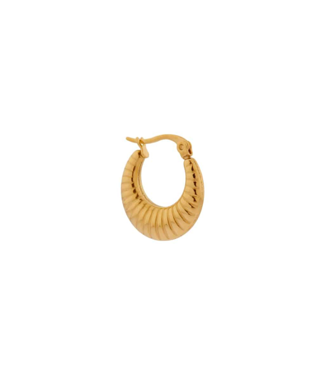 Label Kiki Whale hoop gold KSH2041-GOLD