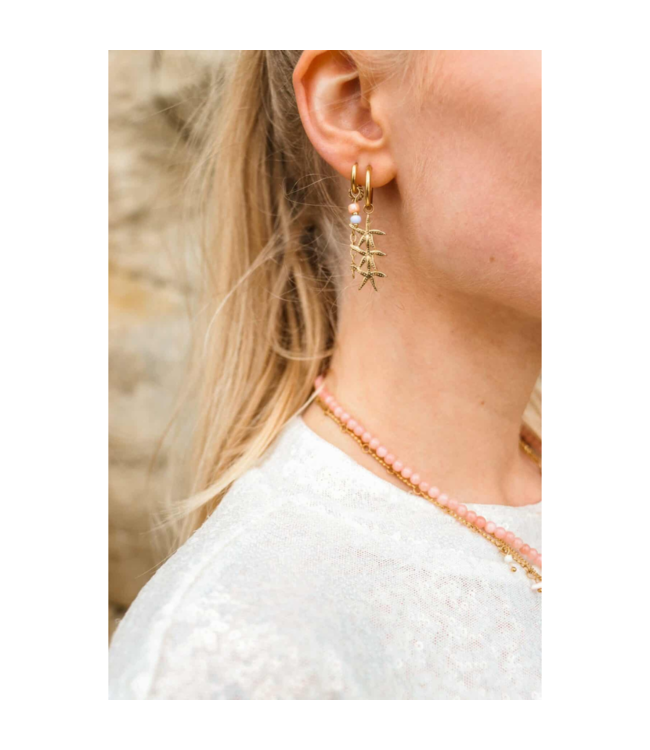 Label Kiki You're my seastar hoop gold KSH1961-GOLD
