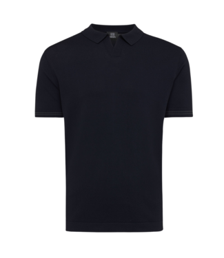 Genti Polo no buttons s/s black