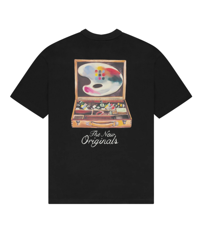 The New Originals Paint box tee black PAINT-BLACK