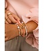 Label Kiki Totally pearl bracelet gold KSA2351-GOLD