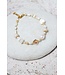 Label Kiki White beach bracelet gold KSA2331-GOLD