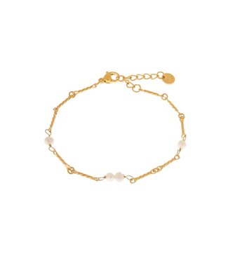 Label Kiki Pearl pearl bracelet gold