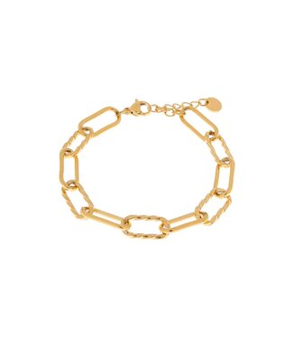 Label Kiki King george bracelet gold